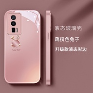 Ốp Lưng Điện Thoại Kim Loại Kính Cường Lực Sáng Tạo Cho Xiaomi Redmi K70 K50pro K40s K30por K60 Phiê