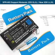 JGD Nintendo 3DS XL LL / New 3DS LL/XL SPR-003 2000mAh Lithium-ion Battery Rechargeable With Screw