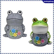 [tenlzsp0] Frog Key Hider Container Spare Key Storage Holder for Hallway Yard Cabinet