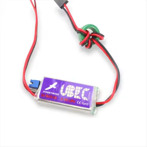Durable Type3A UBEC Input 7V-25.5V 2-6S Lipo Output5V/3AContinuous Max 6A Switch Mode BEC f For air 