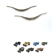 2 Pair Steel Shock Absorption Leaf for WPL B14 B24 B16 B36 1/16 ,B