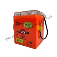 【KOYOKO】6N4-BS（6V）NANOGEL Motorcycle Battery Bateri Motor YAMAHA Y80/HONDA C70/C90 MODENAS/SUZUKI RC