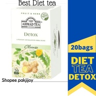 Detox AHMAD TEA LONDON ginger 20 bags