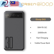 Orsen ELOOP Powerbank E43 PD30W 25000mAh / Powerbank E53 10000mAh PD20W Fast Charging Power Bank Vis