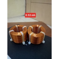 Coil Inductor 0.53 mh Coil 0.53 mh 1mm Helenic Passive Crossover Reel