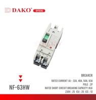 DAKO เบรกเกอร์ MCCB 2P 32A 40A 50A 63A NF63-HW