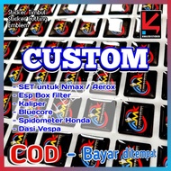 CUSTOM EMBLEM STICKERS CUSTOM RAISED STICKERS