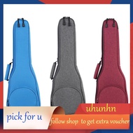 B7【uhunhn】-Cotton Ukulele Bag Soft Case Gig Waterproof Oxford Cloth Ukelele Hawaii Four String Guita