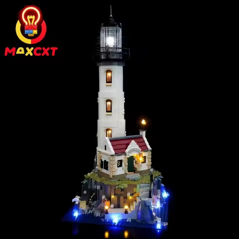 MAXCXT LED Light Set For LEGO 21335 Electric Lighthouse DIY Decorative Lamp Not Include Lego Buildin