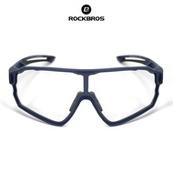 Rockbros 10134BL Photochromic Sunglasses - Running Bicycle Glasses - BLUE