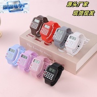 Calculator Children's Watch Multi-Function Digital Display Date See Time Miniature Calculator Watch 