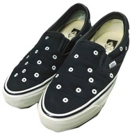 二手 Vans 2024 秋冬原宿龐克 Slip-Ons，'98 Tokyo Design Collective TDC，US11 (29cm)，深海軍藍/多色，由加藤忠幸和中田晉介設計。