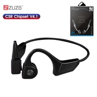 ZUZG Bone Conduction Headphones Bluetooth CSR Chipset V5.0 - Sports Open Ear Wireless Headset Sweatp