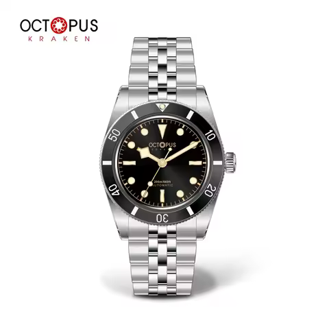 Octopus Kraken 37mm BB54 Men Diver Watch PT5000 Automatic Movement Mechanical Watches Luminous Sapph
