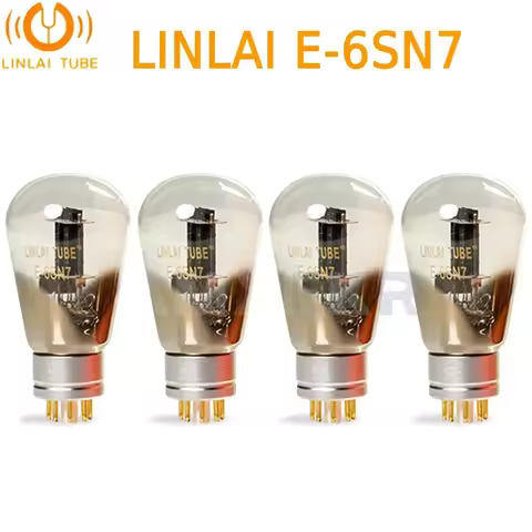 LINLAI E-6SN7 Vacuum Tube Audio Valve Replace 6SN7 6H8C 6N8P/CV181 5692 Electronic Tube Amplifier HI