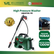 BOSCH AQUATAK 110 High Pressure Washer 110bar 1300W / Bosch Water Jet / Pressure Cleaner / Mesin Cuc