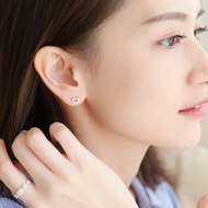 京華鑽石 鑽石耳環 18K 天然鑽石 共0.20克拉 輕珠寶 交心