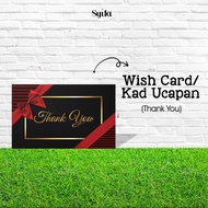 [BEST SELLING] WISH CARD I BORONG KAD UCAPAN I THANK YOU CARD I SPECIAL FOR YOU CARD I HAPPY BIRTHDAY CARD
