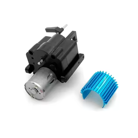 Practical 370 Motor 2-Speed Gearbox for WPL B1 B14 B16 B24 C14 C24 MN D90 MN99S RC Car Upgrade Parts