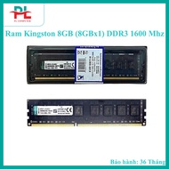 Kingston Ram 8GB (8GBx1) DDR3 1600 Mhz - Company Product