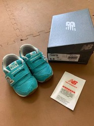 New Balance FS996TBI 童鞋 水藍色 球鞋 （新光三越購入）