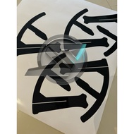 (Ready Stock) S1294# Rim sticker Proton S70 vinyl decal Sticker （ Rim Size 17”inch )