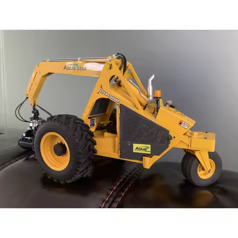 Pre Order 1/14 LESU AOUE 225A RC Hydraulic Logger Crank Boom 3 Wheel Timber Logging Equipment RC Loa