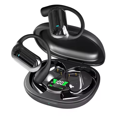 AI Translator Earbuds Real-Time Voice Translator 144 Languages Instant Translation Noise Canceling W