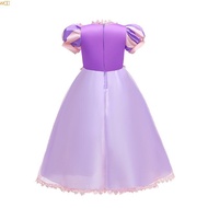 Rapunzel Costume Girl Birthday Party Princess Dress Disney Cartoon Movie Tangled Princess Costume
