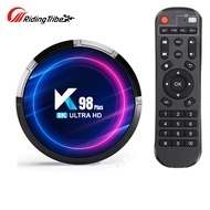 Riding Tribe K98 Plus TV Box With Remote Control Dual WIFI 8K Media Player Compatible For Android 13.0 TV Box Set Top Box
