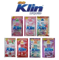 Soklin Liquid Sabun Cair pakaian - So Klin Liquid 500an - Soklin Renceng Sachet - Deterjen cair