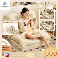 L&amp;Q Simple sofa bed foldable lazy sofa tatami multifunctional sofa small apartment sofa bed backrest comfortable sofa