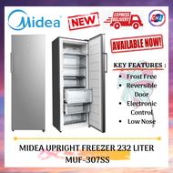 MIDEA (Authorised Dealer)UPRIGHT FREEZER 232LITER - MIDEA MALAYSIA WARRANTY