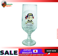 ［100% Japan import original］Sun Art Fujiya Peko-chan Peko Soda Glass Approx. 270ml Retro Peko-chan Made in Japan SAN4114