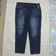 Celana Panjang Longpants Jeans Kuu Blue Washed Fading Original Second 