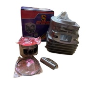 CYLINDER BLOCK CHAINSAW 5800 SILVER KILAT 58cc BLOCK CYLINDER 5800 SHANE COMPLETE