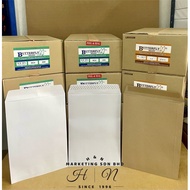[100% Original] Envelope A4 Size Butterfly White/Brown Envelope (Sampul Surat) 9” x 12.3/4” / 229mm 