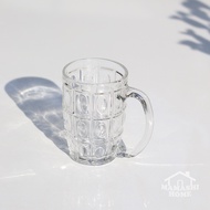 แก้วมีหูสำหรับใส่ชาเย็น กาแฟ แบบโบราณ ขนาด 400 ml