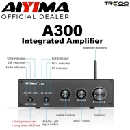 AIYIMA A300 Wireless Bluetooth Receiver/Streamer, USB Integrated Amplifier (Official local stock - SG/UK plug)