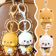 Key Chain - Bubu & Yier Couple Key Ring - Bags, Car Decorative Ornaments - Gifts for Best Friends, C
