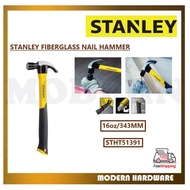 STANLEY 16oz/343MM FIBERGLASS CLAW HAMMER /TUKUL PEMEGANG KELULI (STHT51391)