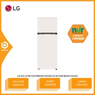 [ NUR@PETRA ] LG 493L Top Freezer Fridge in Nature Beige Finish Multi Air Flow GNB452PBFK / GN-B452P