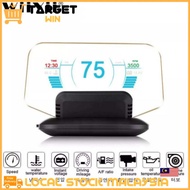 Preowned C1 Mirror Car HUD OBD2+GPS Dual Mode OBD2 Head Up Display GPS HUD Digital MPH KMH Speedomet