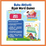 Buku Aktiviti Kanak-kanak | BIJAK WORD GAMES English Permainan Perkataan Buku Latihan Prasekolah