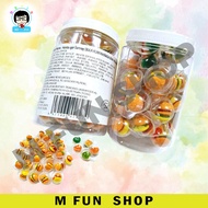 30 Pcs Hamburger Gummy + 5 Pcs Free Gift Gummy Candy (Gula Kunyah Rasa Buah-Buahan)