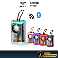 AULA BS-303 Portable Speaker Bluetooth Sound Transparent PC Material Bluetooth 5.3 360° Sound Effect