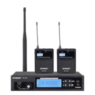 BOMGE IEM580 UHF Wireless In-Ear Monitor System 180Ft Rack Mount เครื่องส่งสัญญาณระบบสเตอริโอ IEM ระ