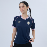 BODY GLOVE Womens SC Street Soccer T-Shirt เสื้อยืด ผู้หญิง สีกรมท่า