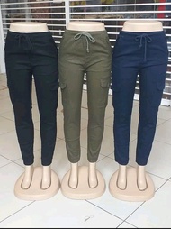 💥HM💥SELUAR LADIES KARGO 6 POCKET PINGGANG BERGETAH💥 S TO 5XL