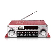 HY602 Kereta Motosikal Penguat Kecil 12v Pemalam Radio Kuasa Tinggi